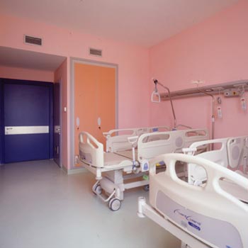 Ospedale di Asti - Sala degenza